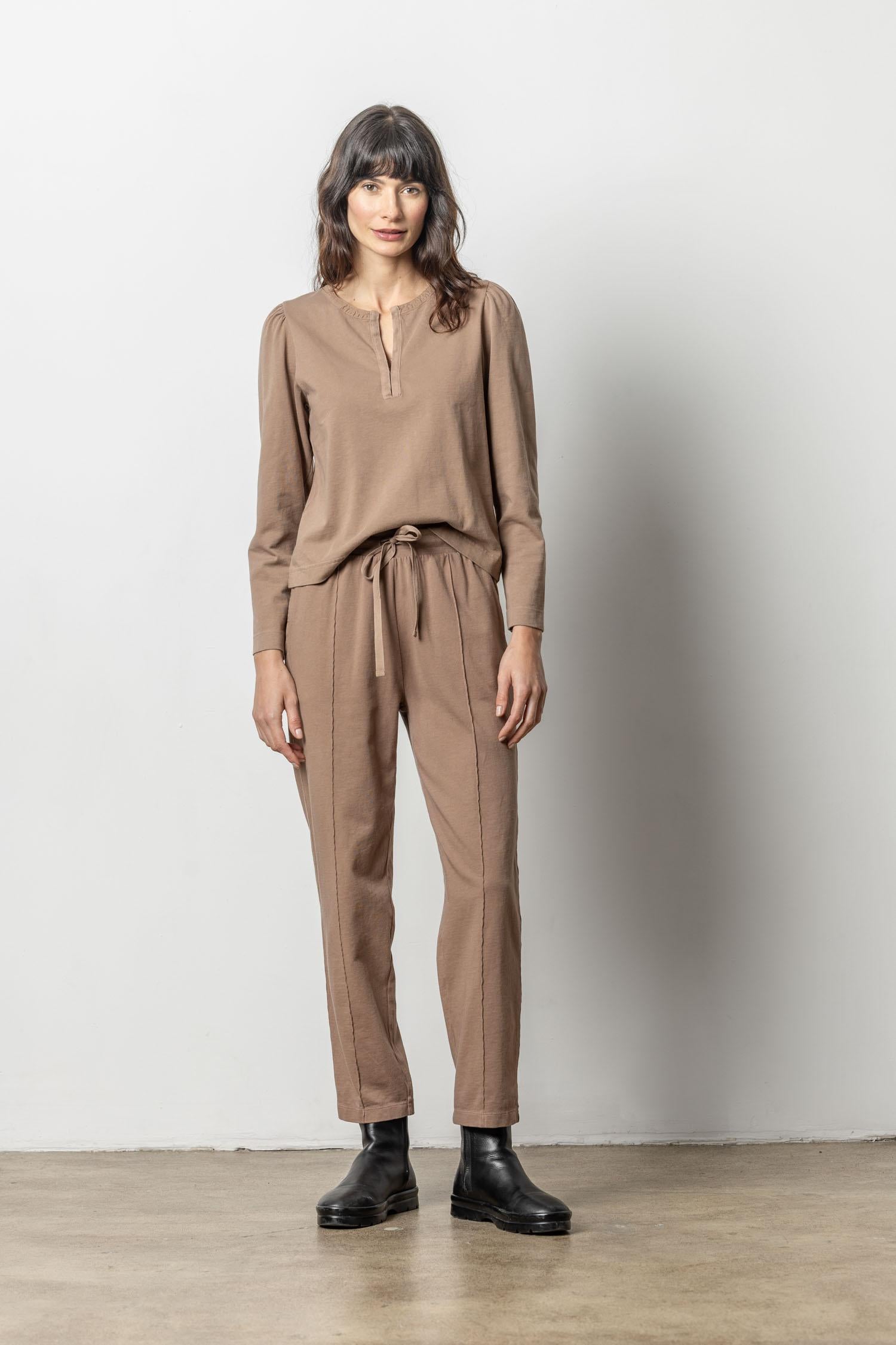 Front Seam Pant Womens Pant Shiitake A3