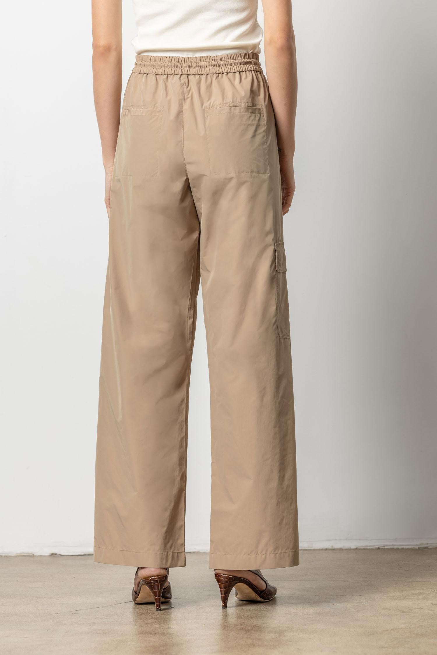 Nylon Cargo Pant Womens Pant Hickory A2