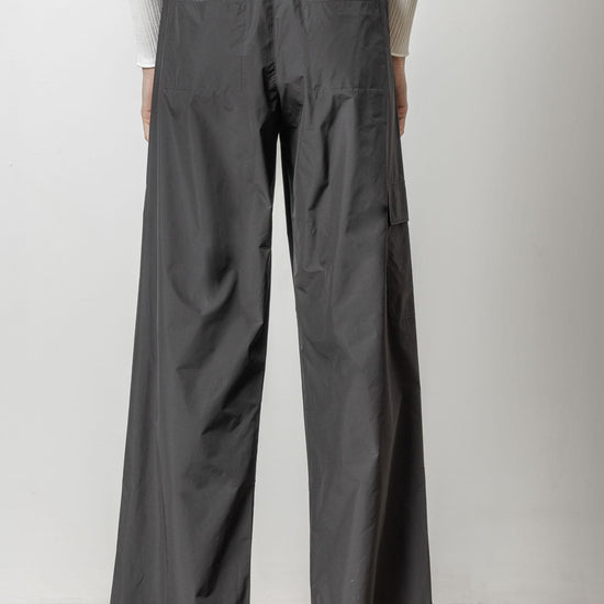 Nylon Cargo Pant Womens Pant Jet Black A2