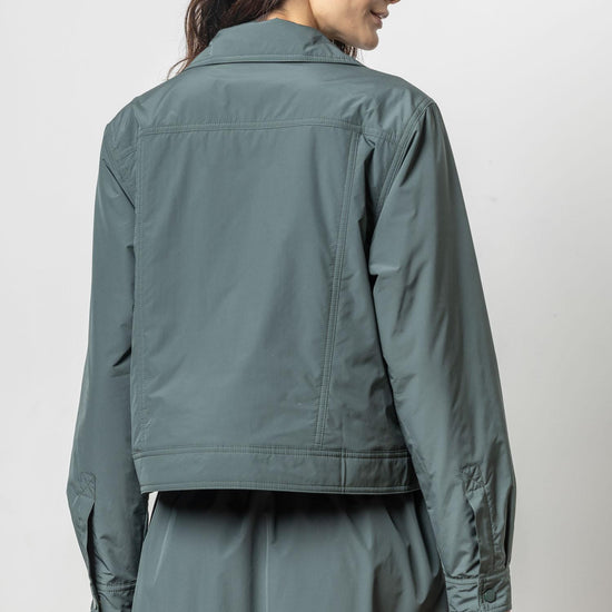 Nylon Utility Jacket Womens Jacket Mineral A2