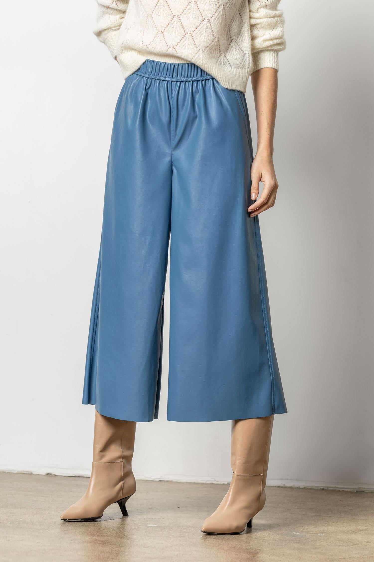 Pull On Culotte Womens Pant Stream A3