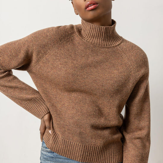 Full Sleeve Turtleneck Sweater Womens Sweater Acorn A2