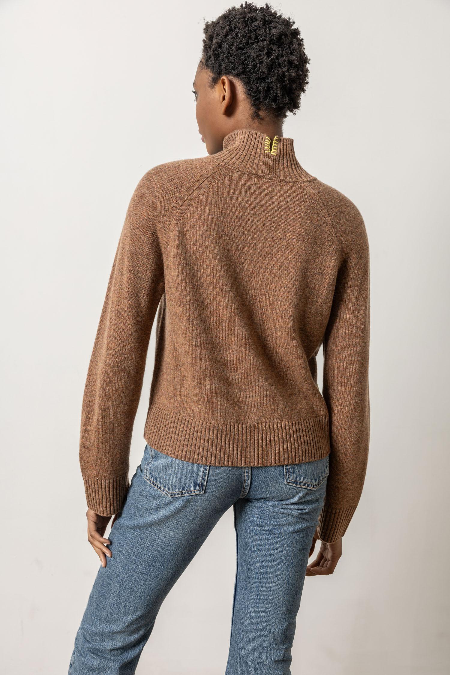 Full Sleeve Turtleneck Sweater Womens Sweater Acorn A3