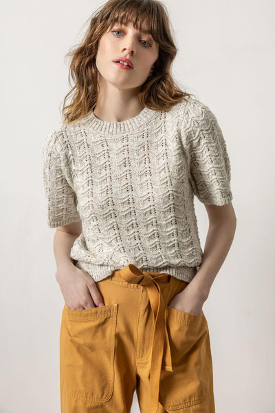 Short Sleeve Crewneck Sweater – Lilla P