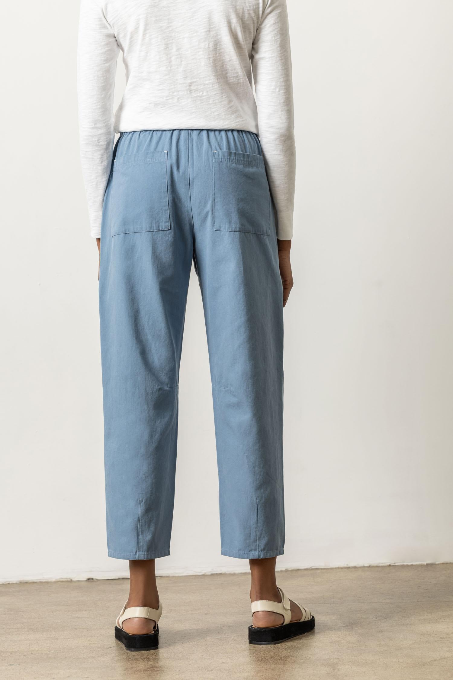 Tie Waist Barrel Pant Womens Pant River A2