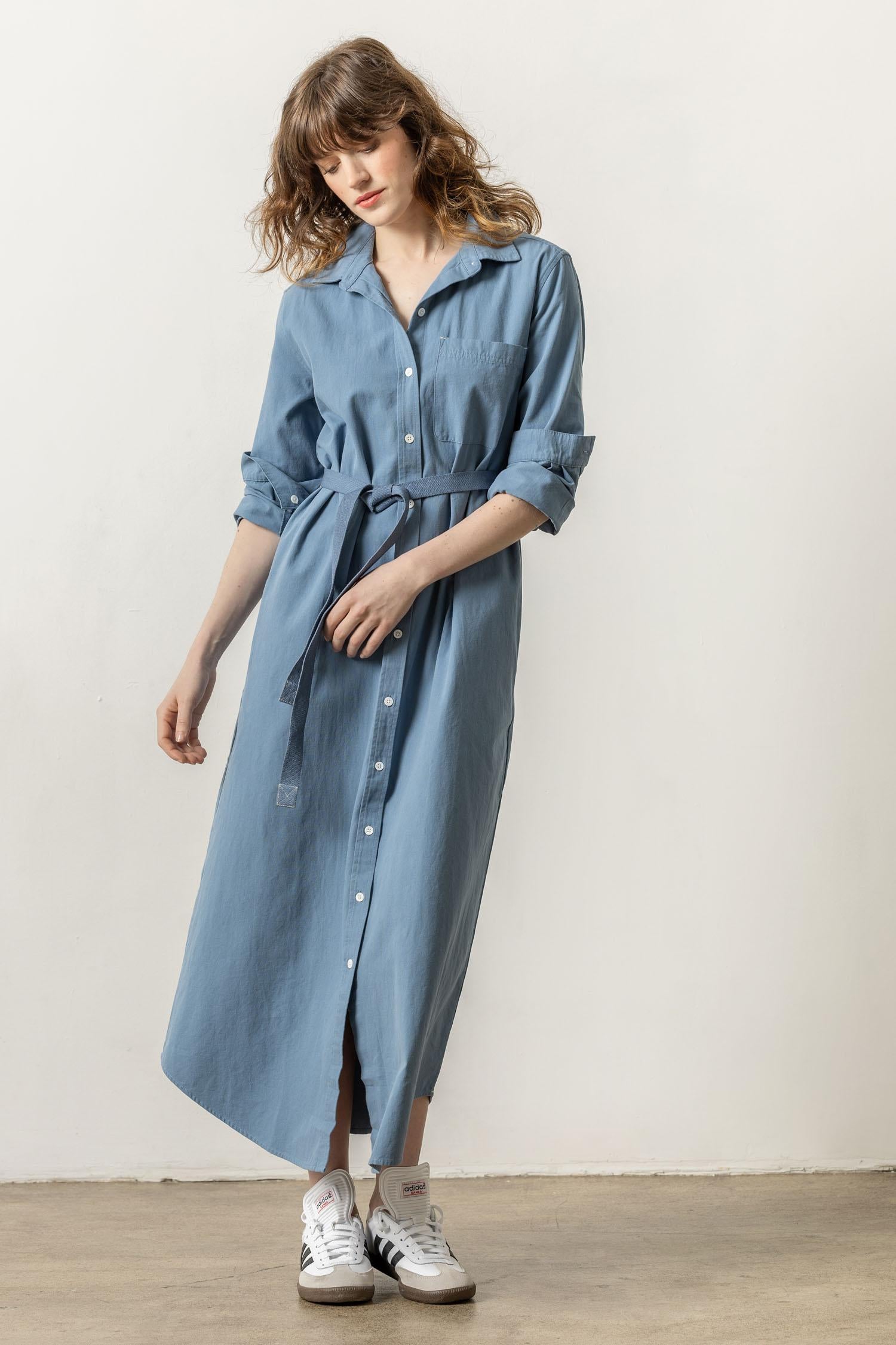 Maxi Shirt Dress Womens Dress River A2