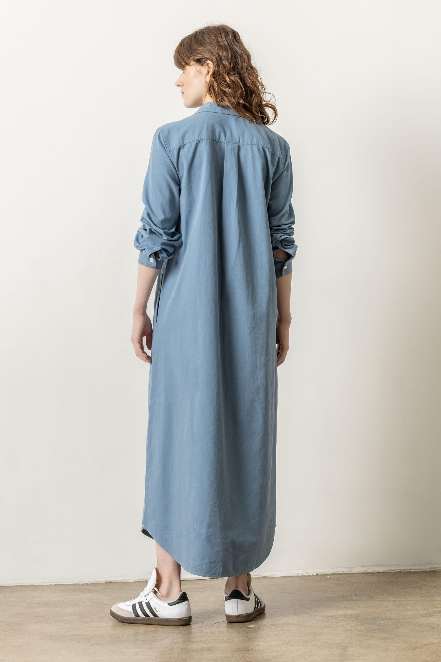 Maxi Shirt Dress Womens Dress River A4