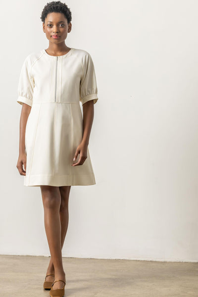 Zip Front Flared Dress – Lilla P