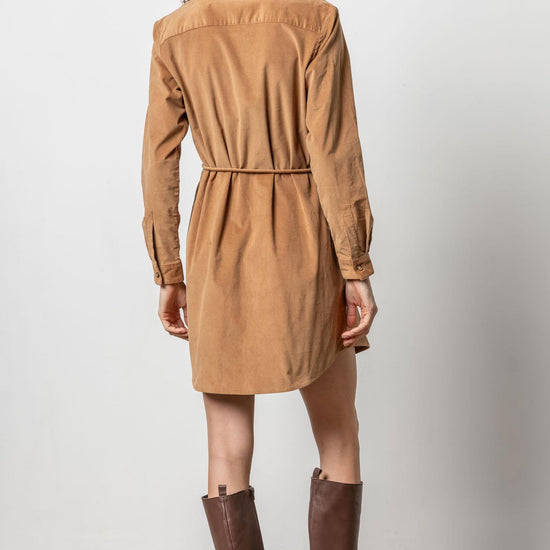 Corduroy Shirt Dress Womens Dress Acorn A2