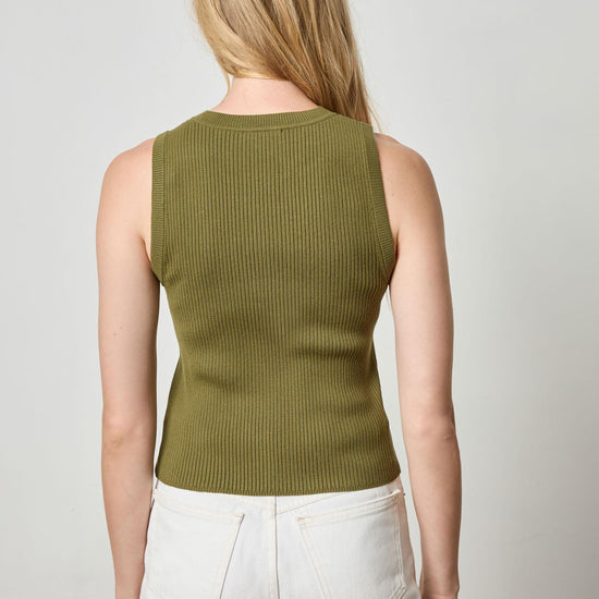 Short Perfect Tank Sweater Womens Sweater Aloe A2