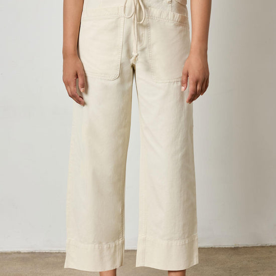 Patch Pocket Pant Womens Pant Oyster A1