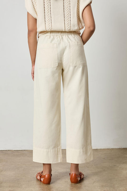 Patch Pocket Pant Womens Pant Oyster A2