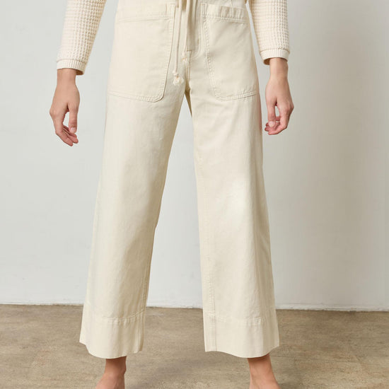 Patch Pocket Pant Womens Pant Oyster A4