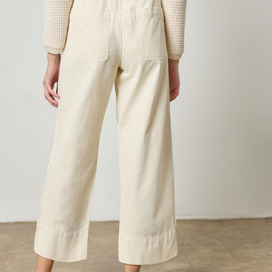 Patch Pocket Pant Womens Pant Oyster A5