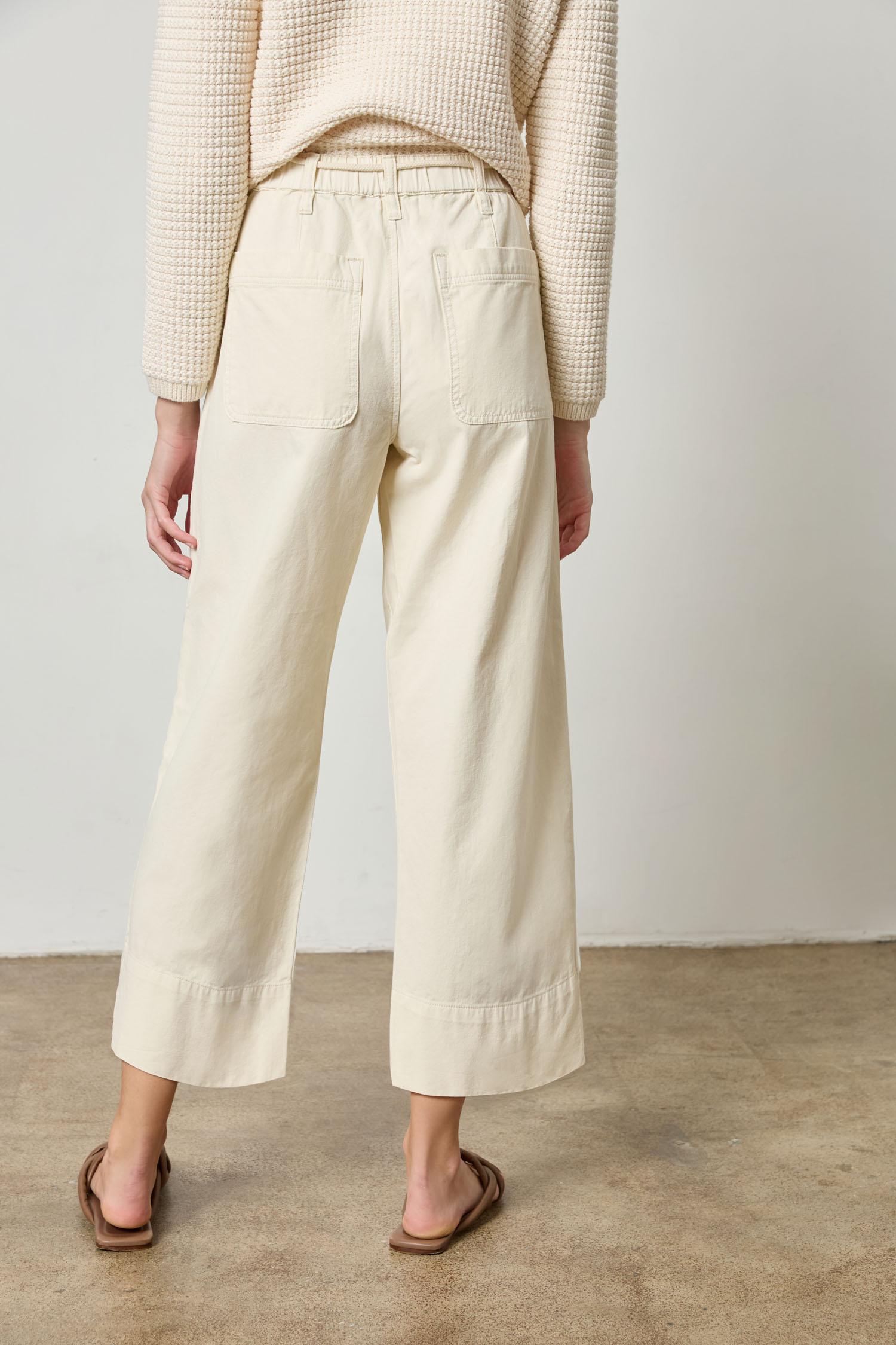 Patch Pocket Pant Womens Pant Oyster A5