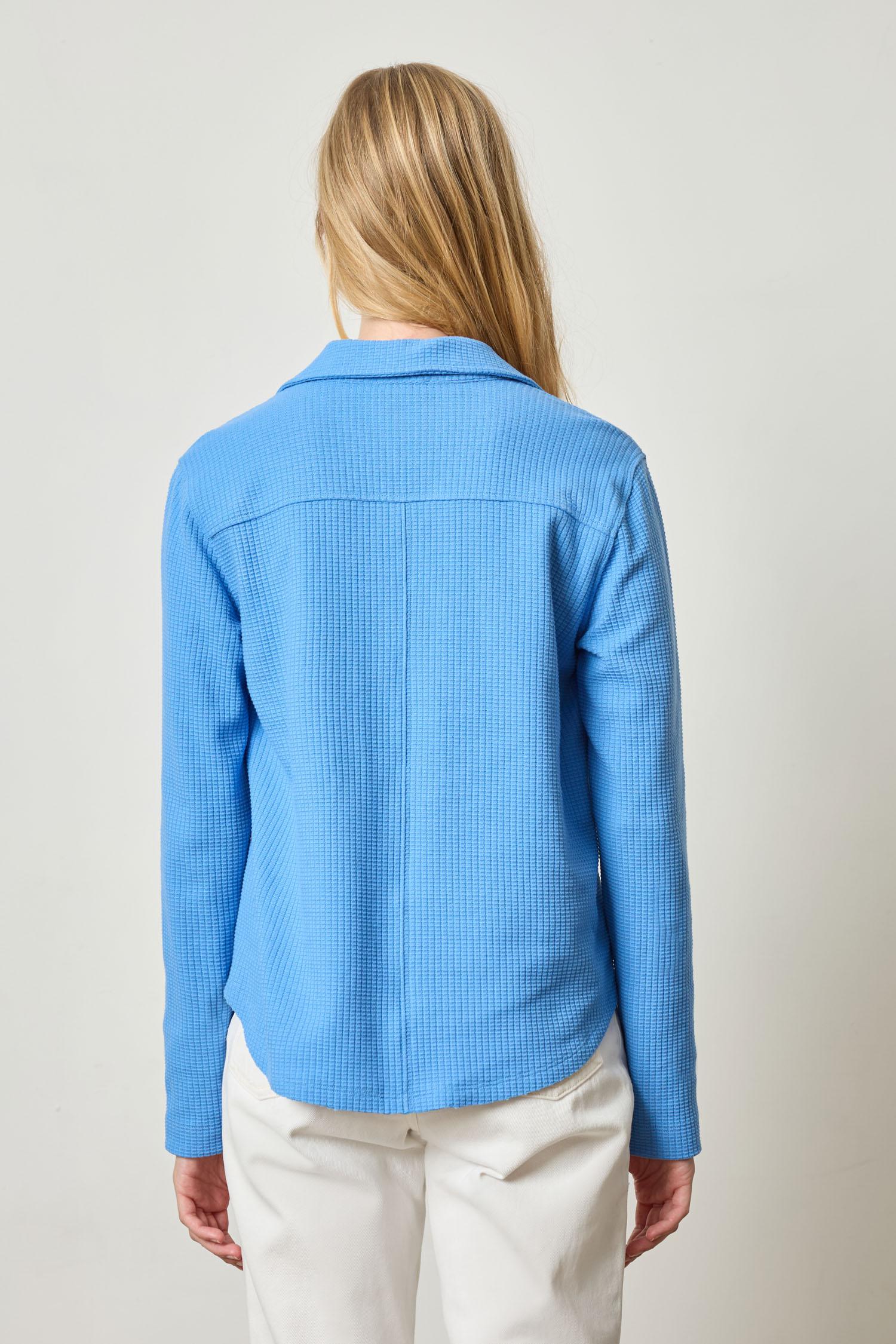 Collared Button Down Womens Top Bluejay A2