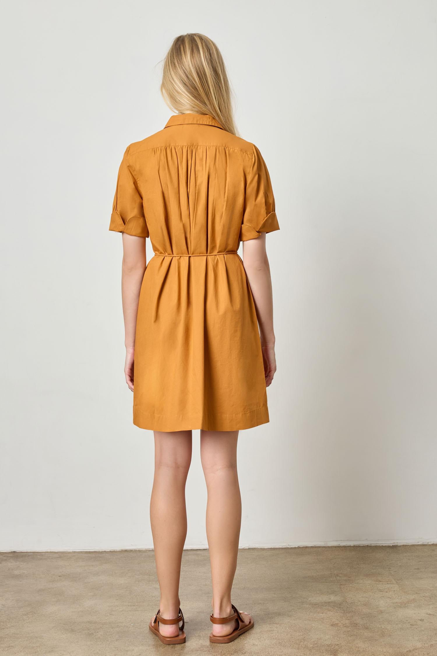 women's yellow shirt dress Women's Mango Yellow Soho Linen Shirt Dress S