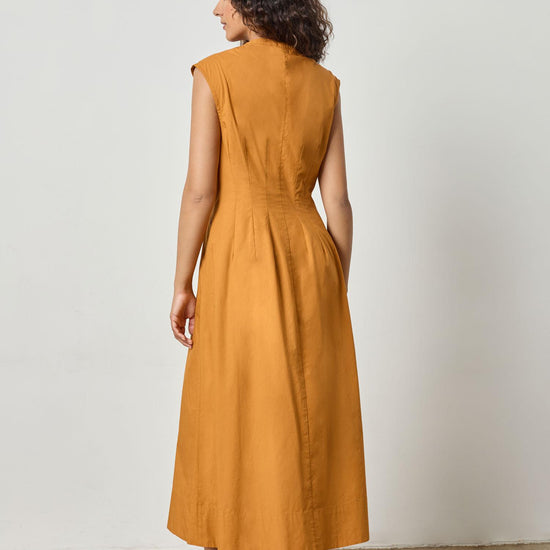 Sleeveless Seamed Maxi Dress Womens Dress Marmalade A2