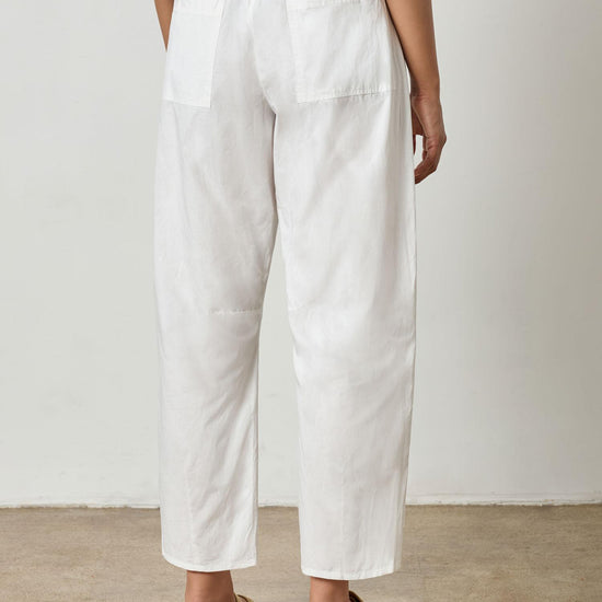 Everyday Poplin Pant Womens Pant White A2