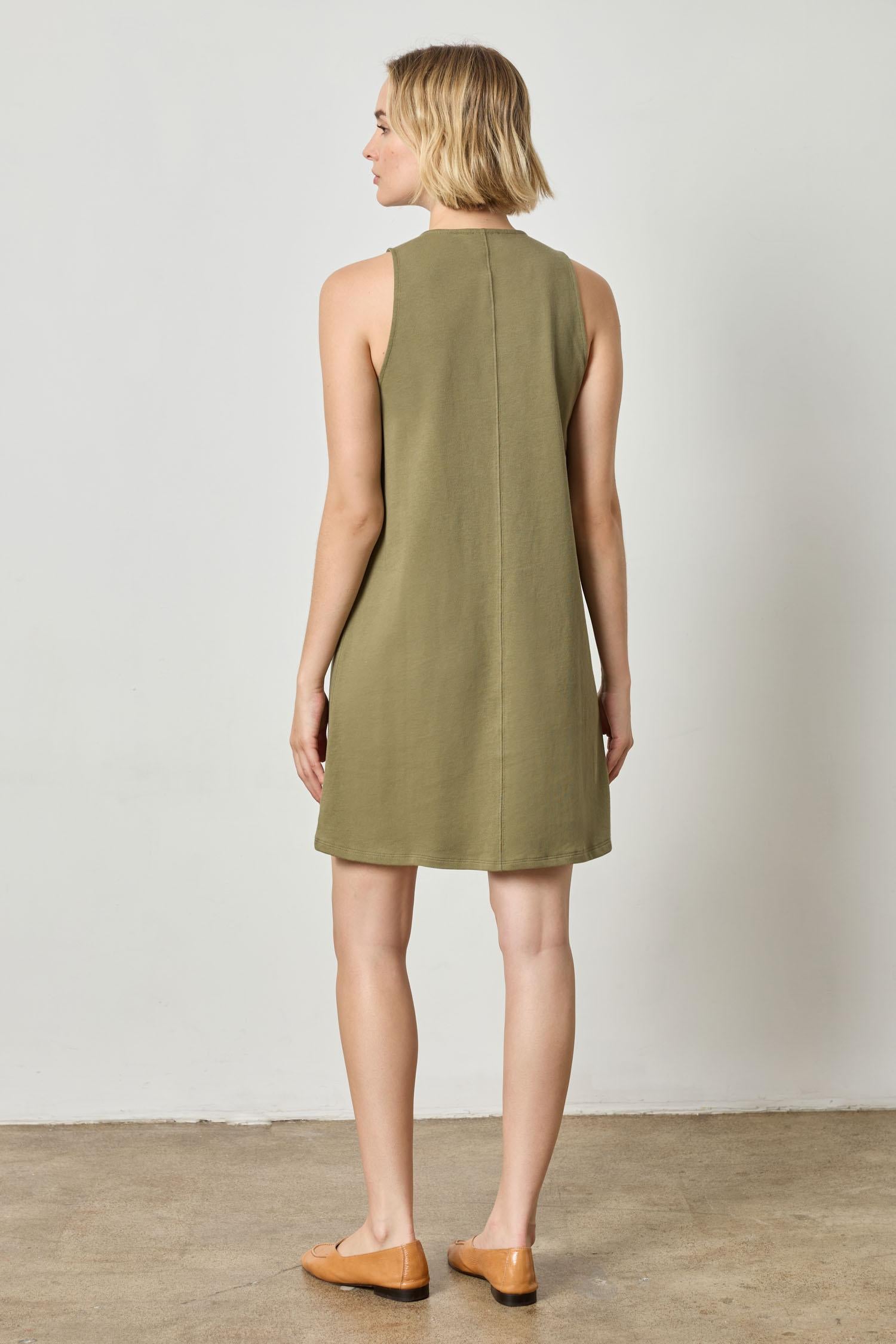 Keyhole Tank Dress Womens Dress Kelp A2