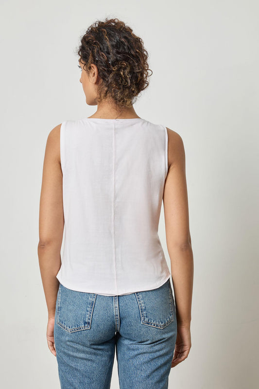 Curved Seam Tank Womens Top Lily A2