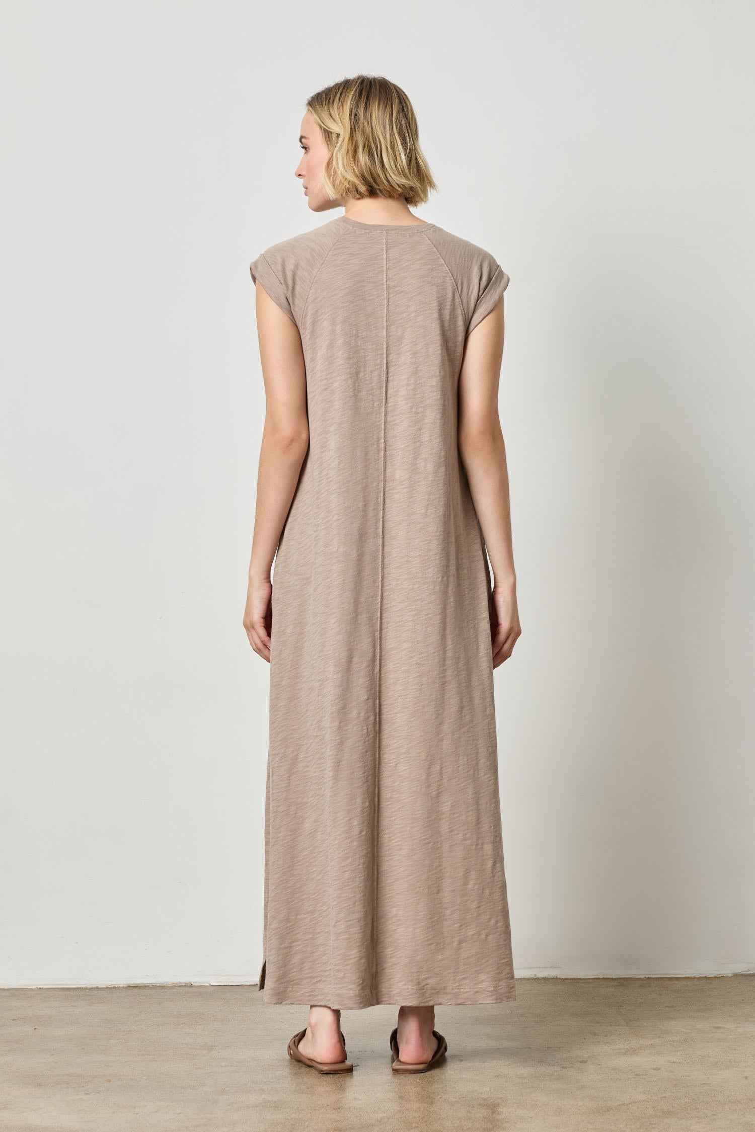 Saddle Sleeve Maxi Dress – Lilla P