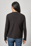 Classic Cardigan Womens Top Black A2