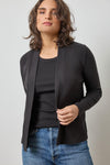 Classic Cardigan Womens Top Black A3