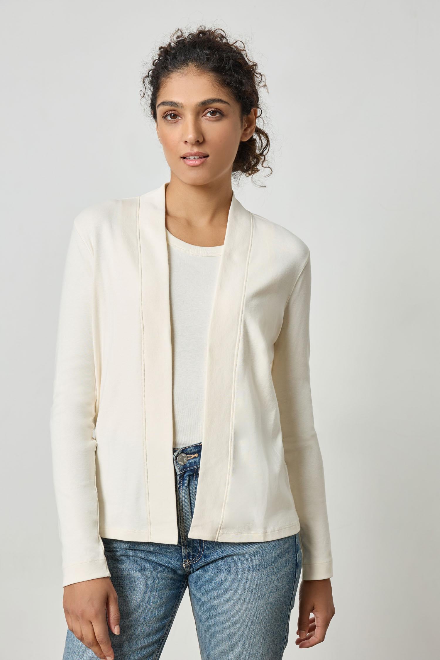 Classic Cardigan Womens Top Rope A1