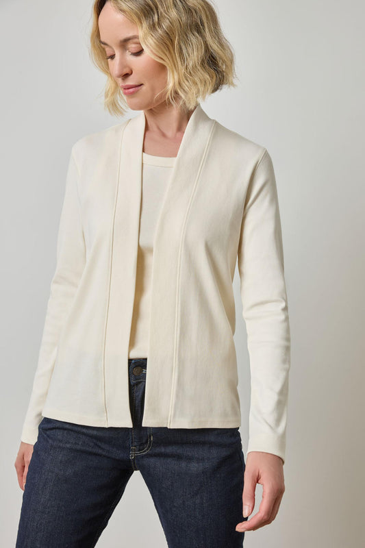 Classic Cardigan in color Rope Image A1