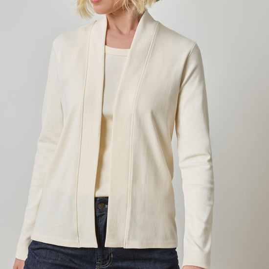 Classic Cardigan in color Rope Image A1
