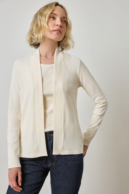Classic Cardigan in color Rope Image A3
