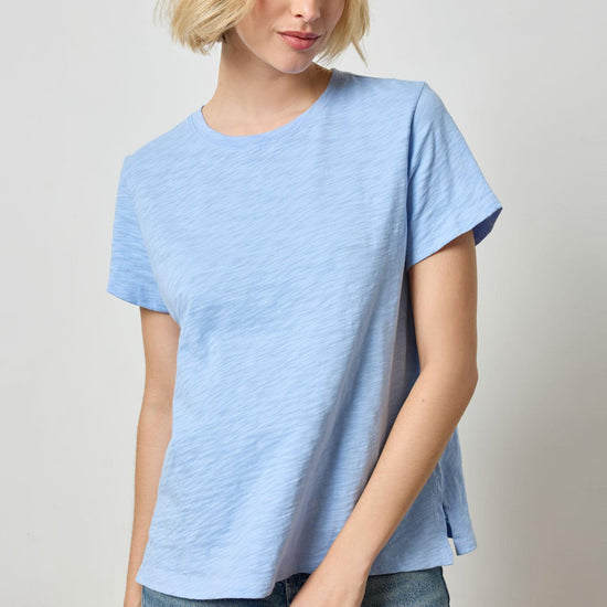 Boyfriend Tee Womens Top Cornflower A1