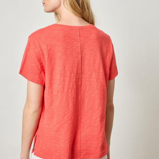 Boyfriend Tee Womens Top Geranium A2