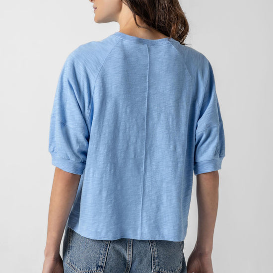 Raglan Sweatshirt Tee Womens Top Malibu A2