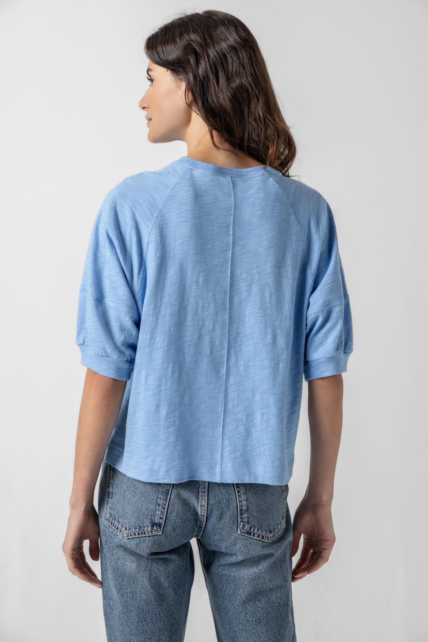 Raglan Sweatshirt Tee Womens Top Malibu A2