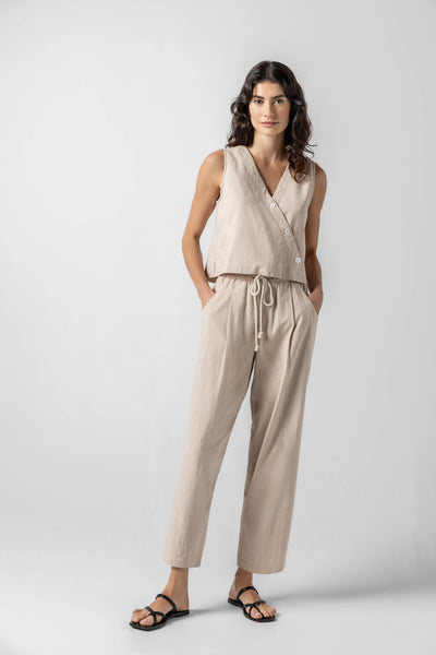 Cross Front Sleeveless Top – Lilla P