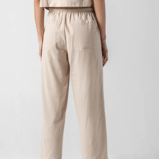 Summer Pant in color Flax Image A2