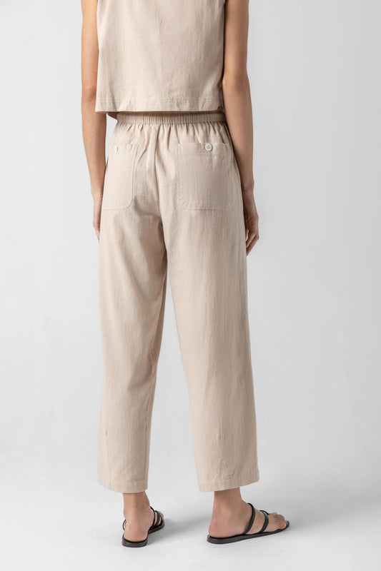 Summer Pant in color Flax Image A2