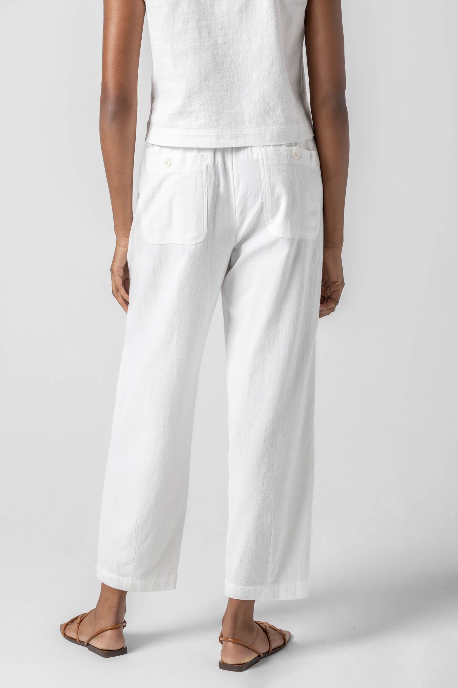 Summer Pant in color White Image A2