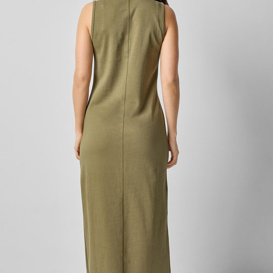 <p>Henley Maxi Dress</p> Womens Dress Kelp A2