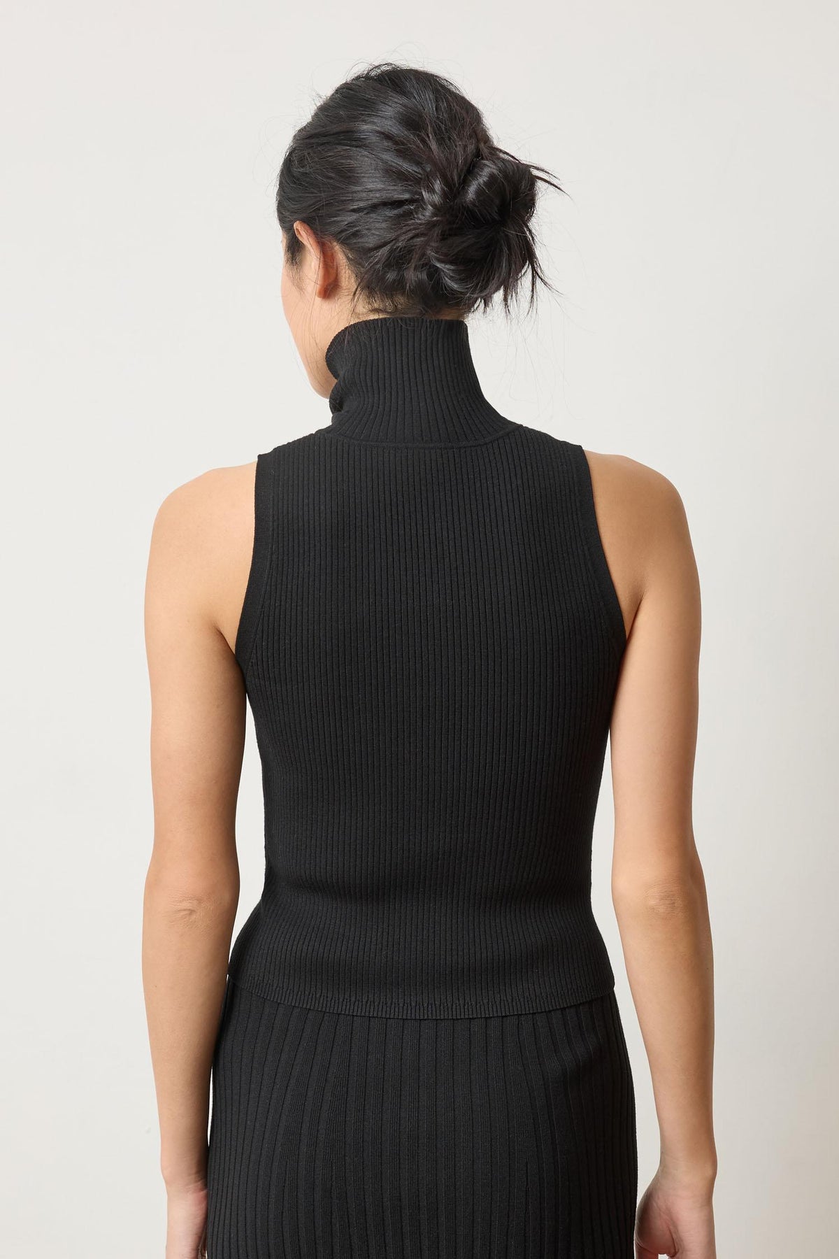 Rib Turtleneck Shell Sweater – Lilla P
