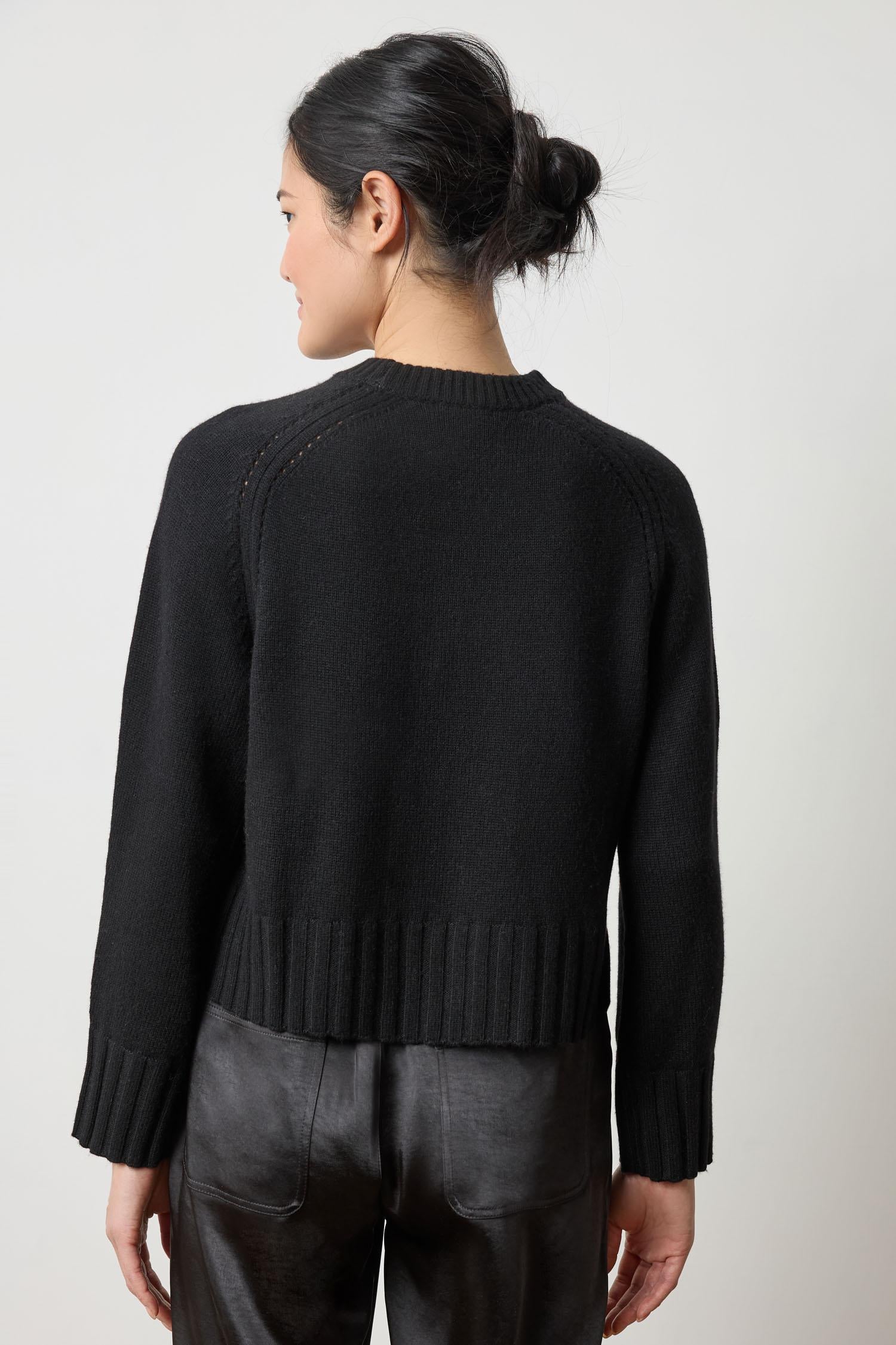 Saddle Sleeve Crewneck Sweater – Lilla P