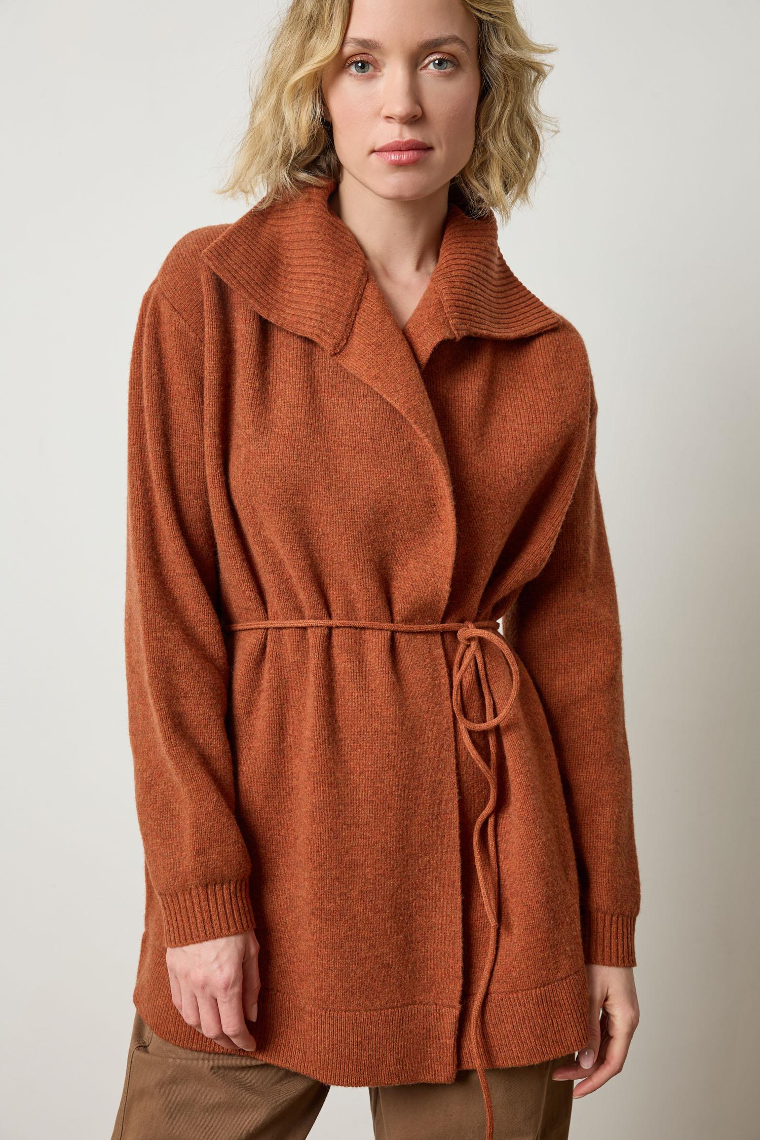 Notch Collar Open Cardigan – Lilla P