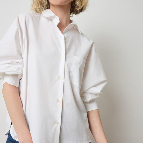 Dolman Sleeve Button Down Shirt Womens Top White A1
