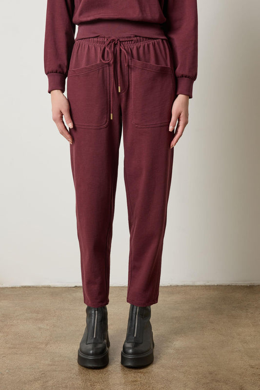 Utility Pocket Pant Womens Pant Mulberry A1