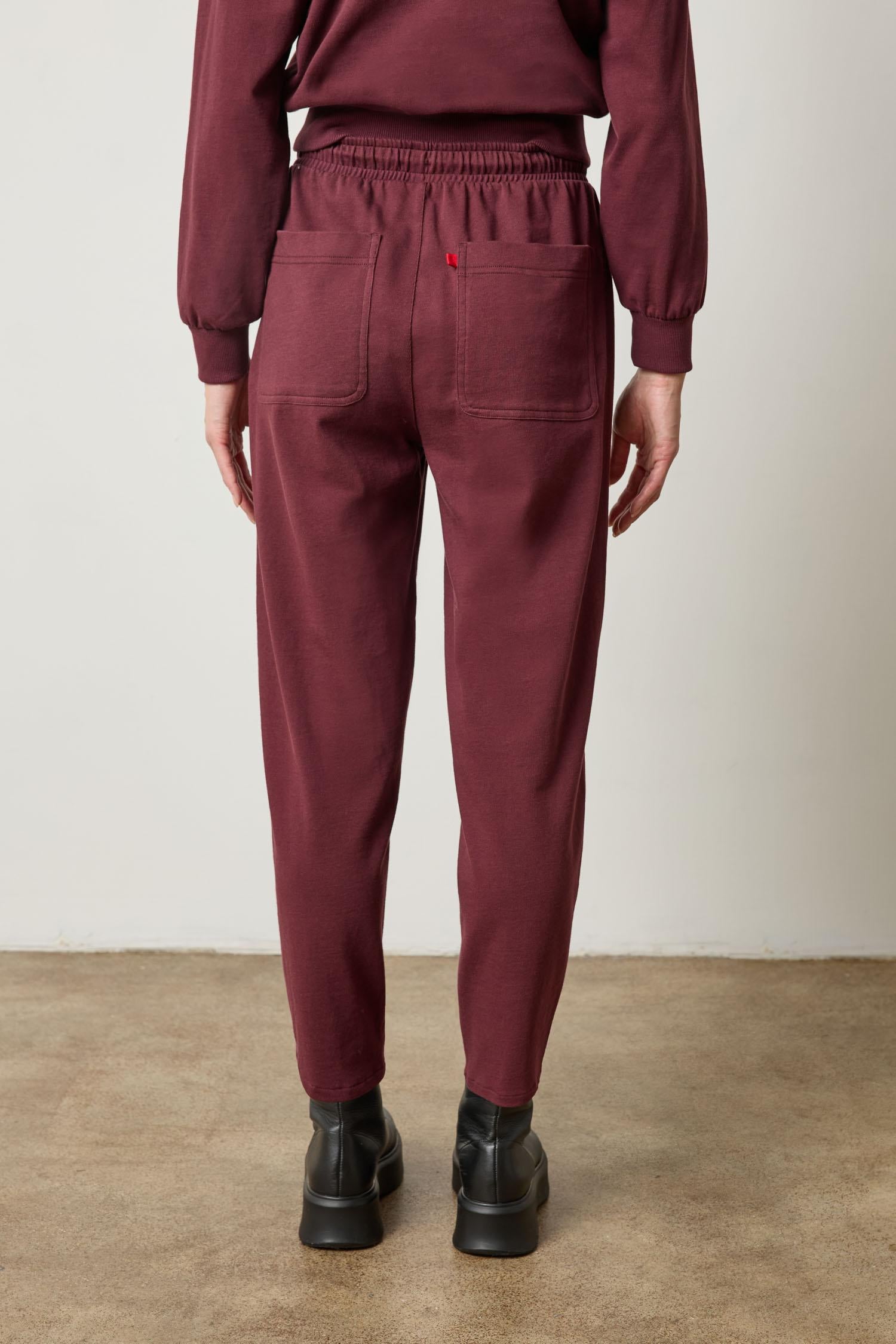 Utility Pocket Pant Womens Pant Mulberry A2