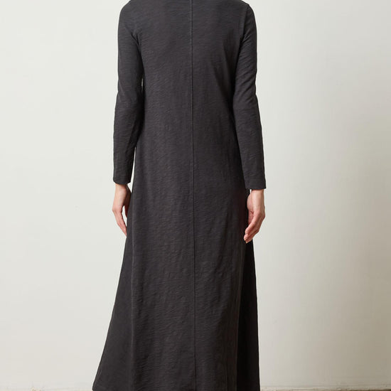 V-Neck Maxi Dress Womens Dress Black A2