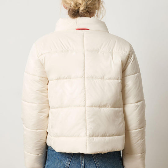 Knit Cuff Jacket in color Talc Image A2