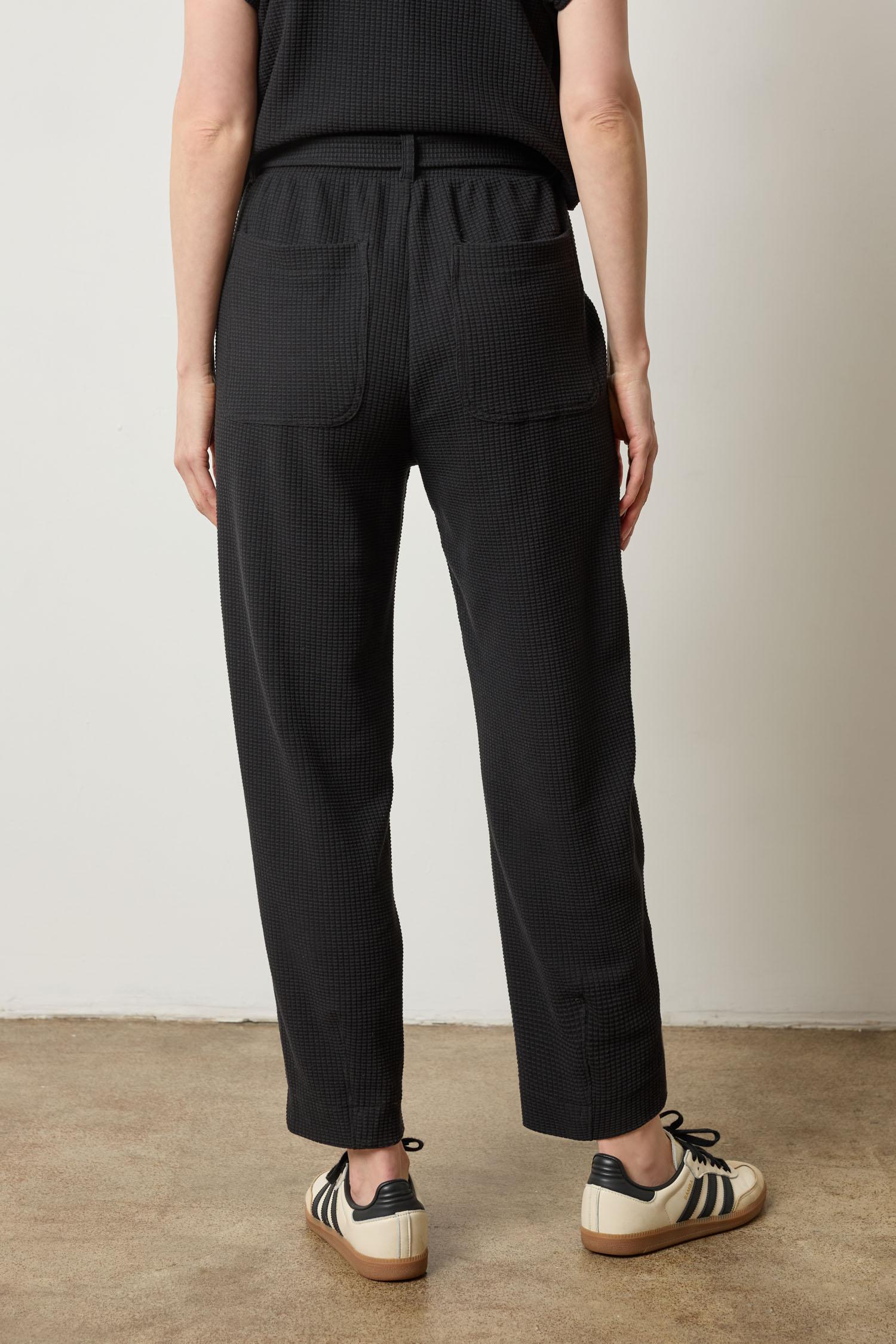 Belted Pant Womens Pant Black A2